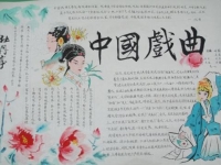 戲劇服飾手抄報(戲劇服飾手抄報模板)