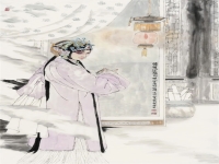 戲曲人物國畫簡單(戲曲人物國畫簡單作品)
