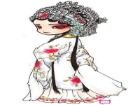 q版京劇人物花旦(q版京劇花旦簡筆畫一圖一q版)